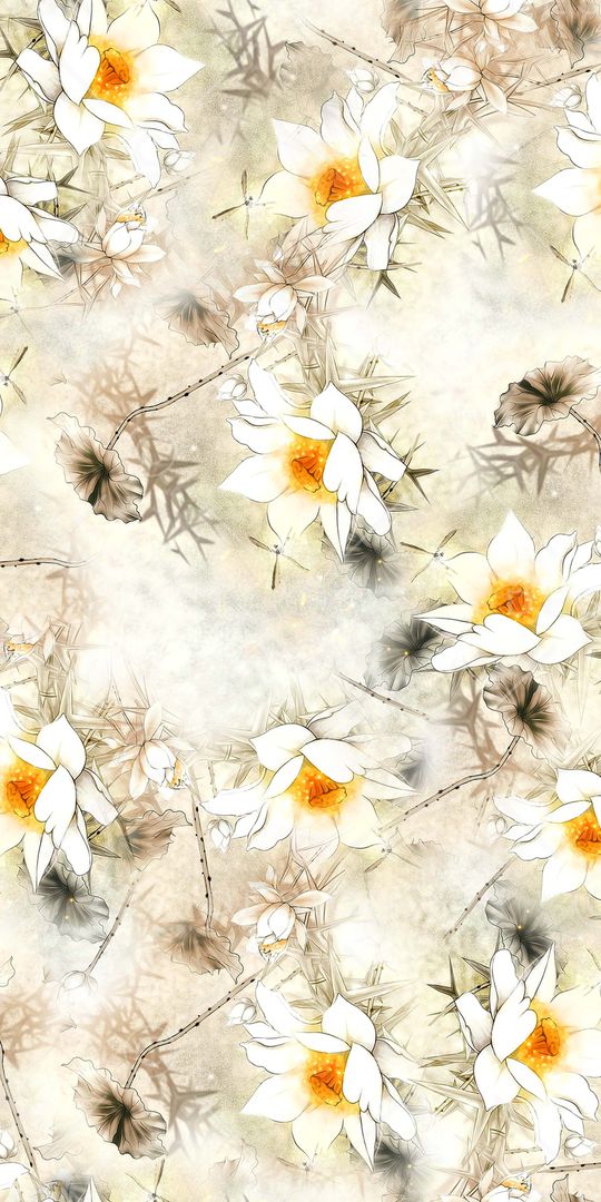 手绘印花华亿平台图片