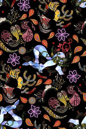 时尚印花华亿平台图片