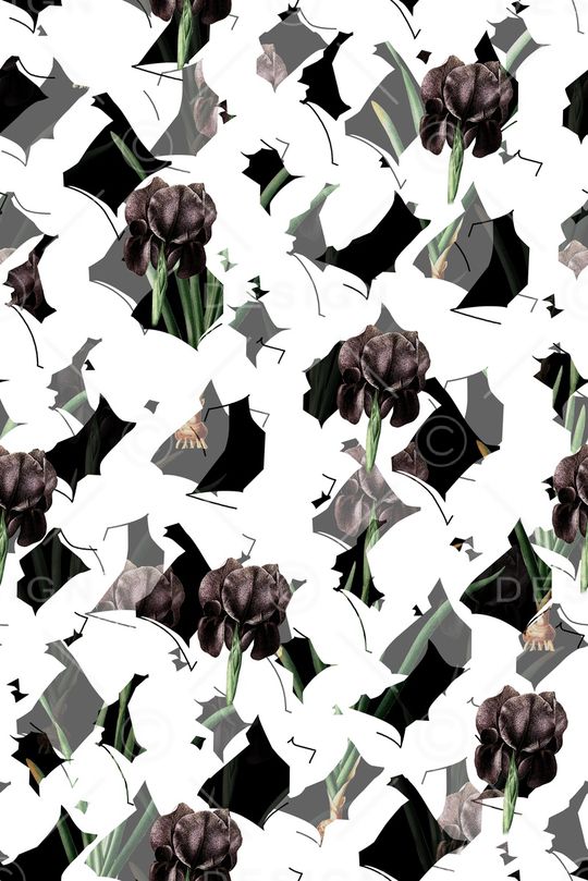 清新印花华亿平台图片