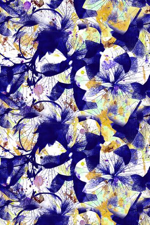 四方连续印花华亿平台图片