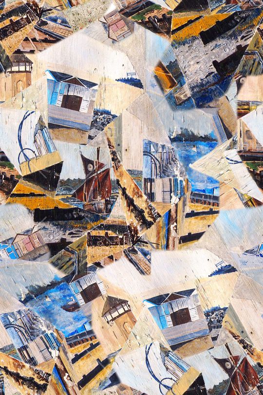 抽象印花华亿平台图片