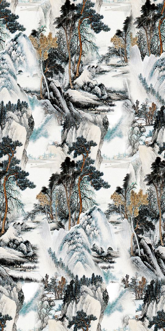 山水印花华亿平台图片