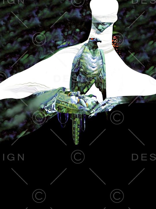 抽象插画印花华亿平台图片