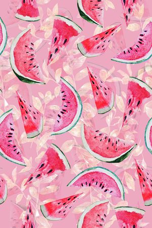 西瓜印花华亿平台图片