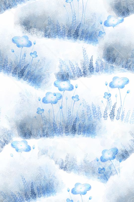 满版散花印花华亿平台图片