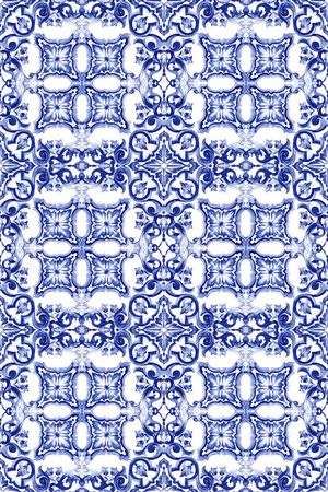 青花瓷印花华亿平台图片