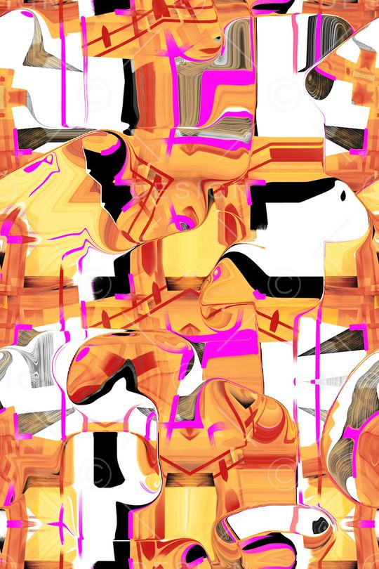 抽象印花华亿平台图片