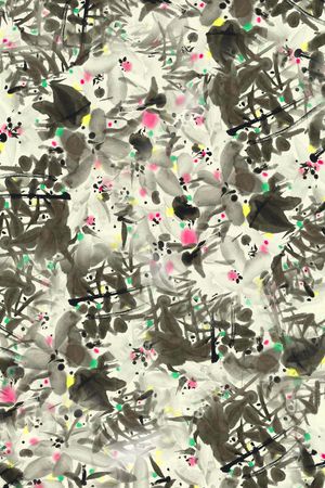 花朵印花华亿平台图片