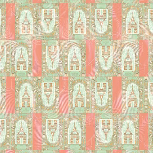 几何印花华亿平台图片