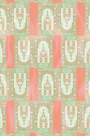 几何印花华亿平台图片