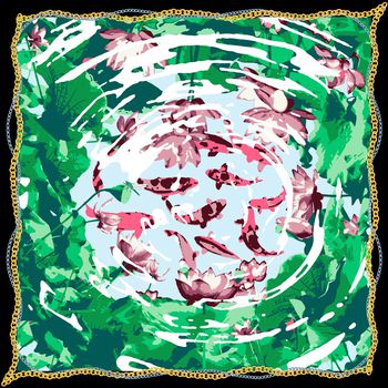 中国风印花华亿平台图片