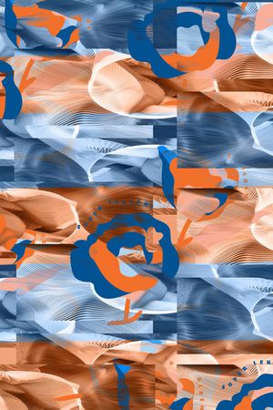 几何印花华亿平台图片