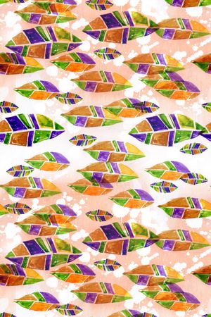 手绘印花华亿平台图片