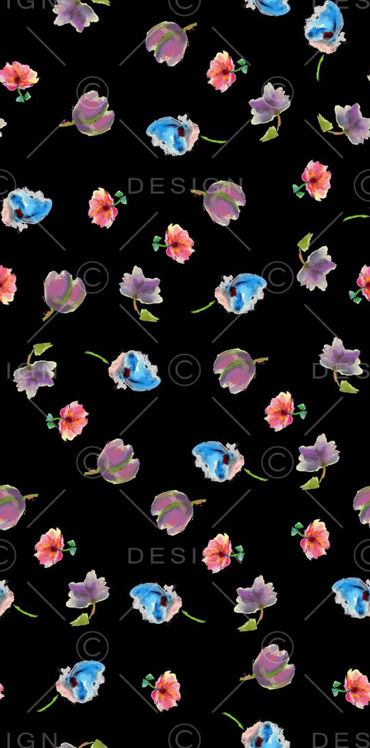 小碎花印花华亿平台图片