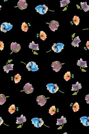 小碎花印花华亿平台图片