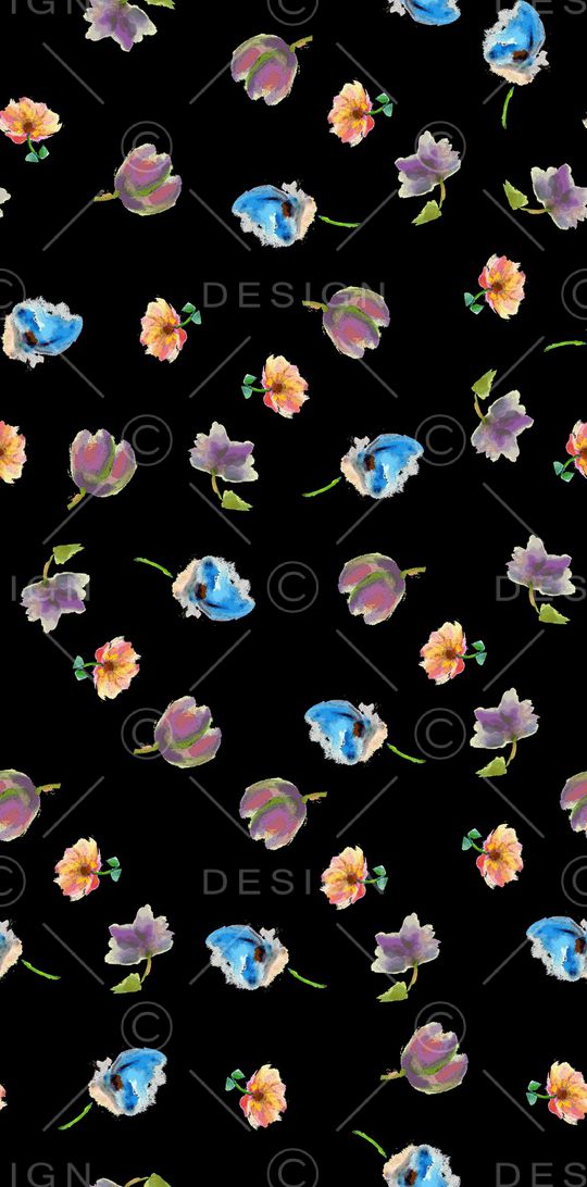 小碎花印花华亿平台图片