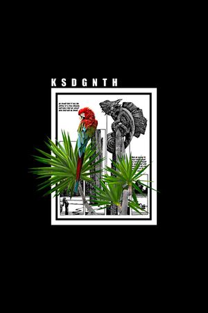 树叶印花华亿平台图片