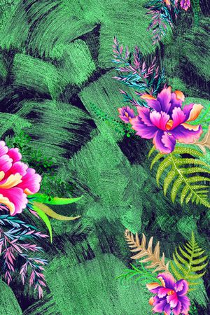 笔触印花华亿平台图片