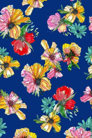 水彩印花华亿平台图片