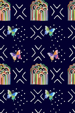 几何印花华亿平台图片