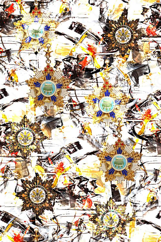 徽章印花华亿平台图片