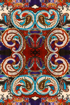 复古印花华亿平台图片