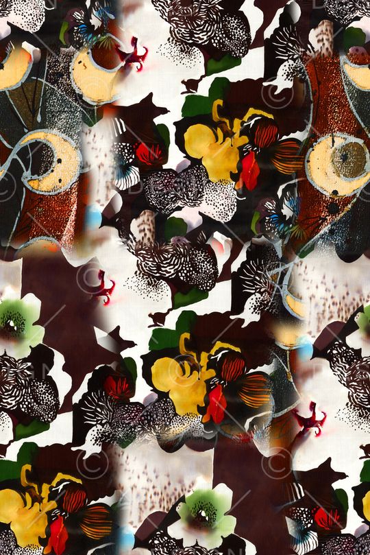 手绘印花华亿平台图片