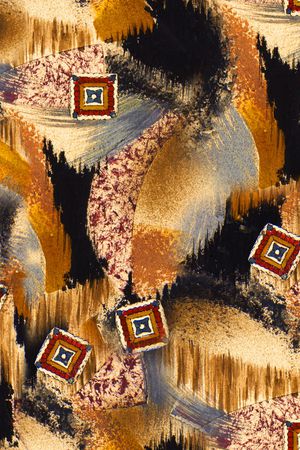 复古印花华亿平台图片