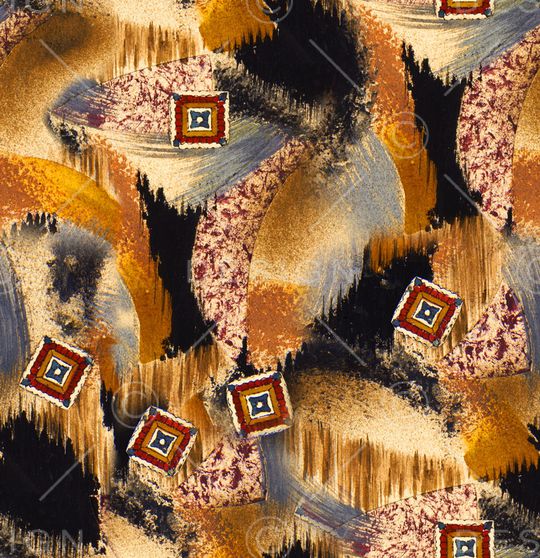 复古印花华亿平台图片