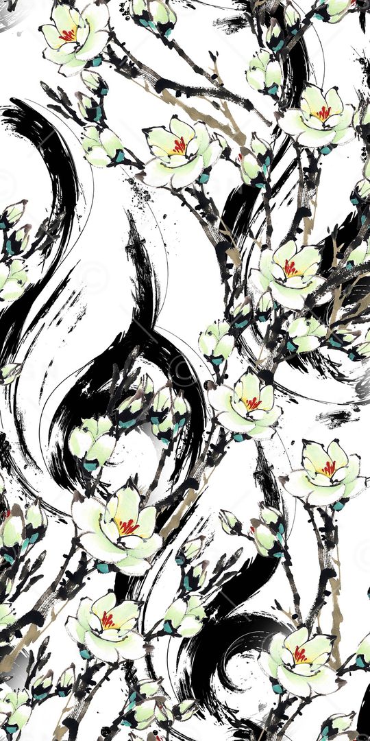 抽象印花华亿平台图片