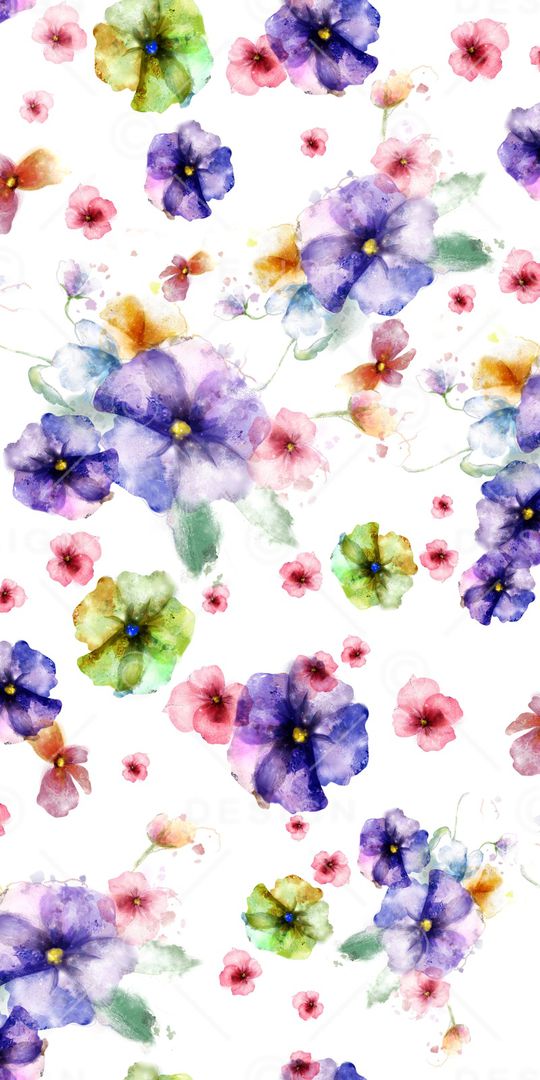 水彩印花华亿平台图片