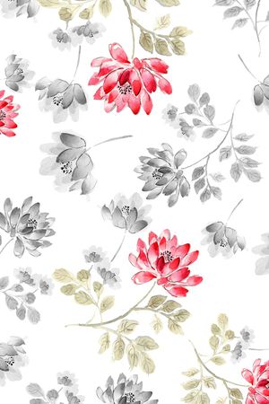 中国风印花华亿平台图片