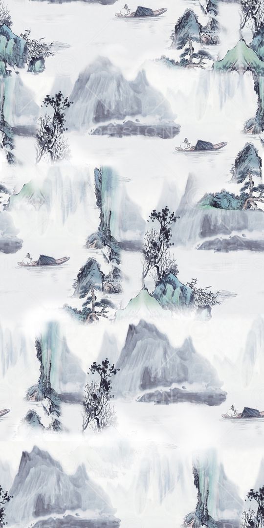 山水印花华亿平台图片