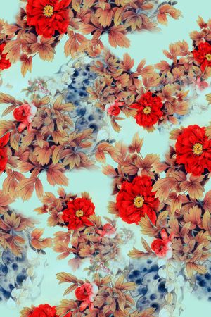 大花印花华亿平台图片