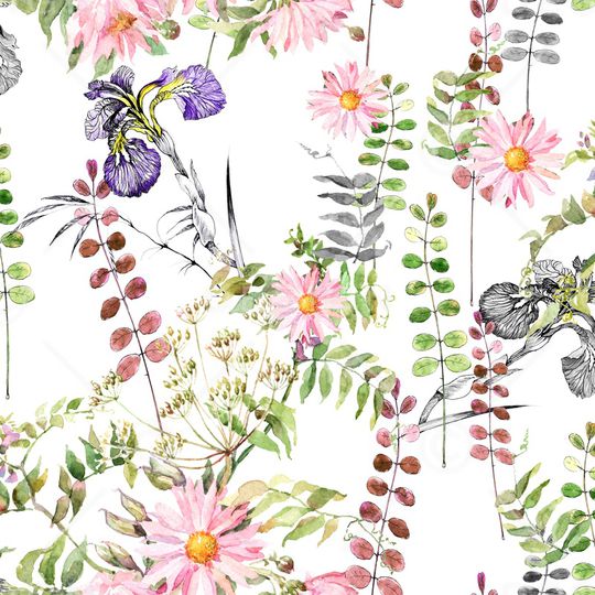 手绘印花华亿平台图片