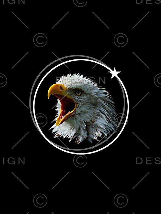 老鹰印花华亿平台图片