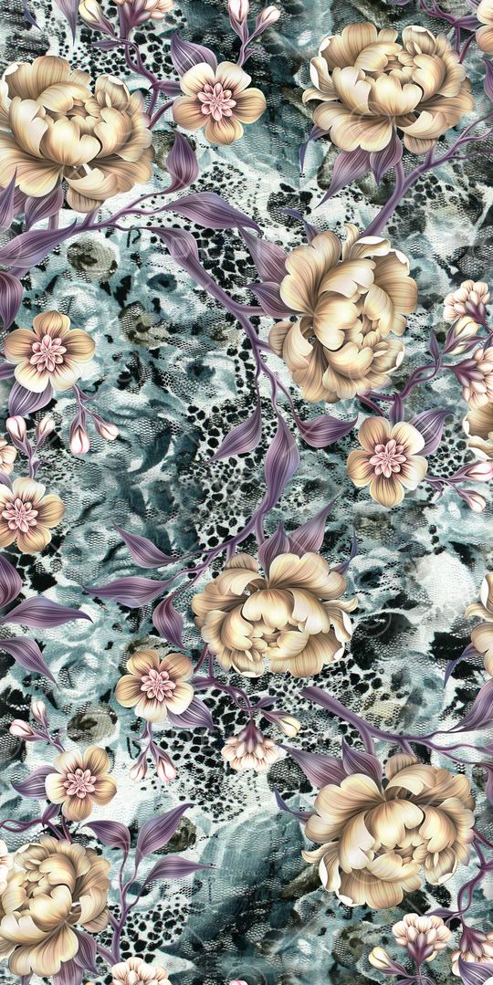 乱花印花华亿平台图片