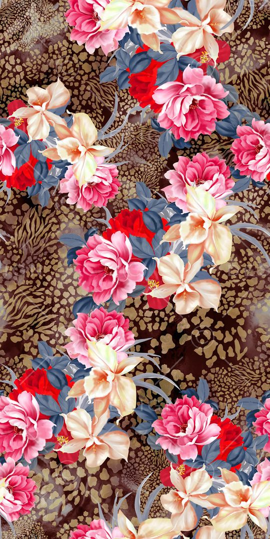 玫瑰印花华亿平台图片