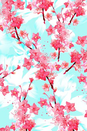 花朵印花华亿平台图片