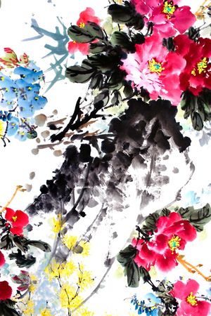 花朵印花华亿平台图片