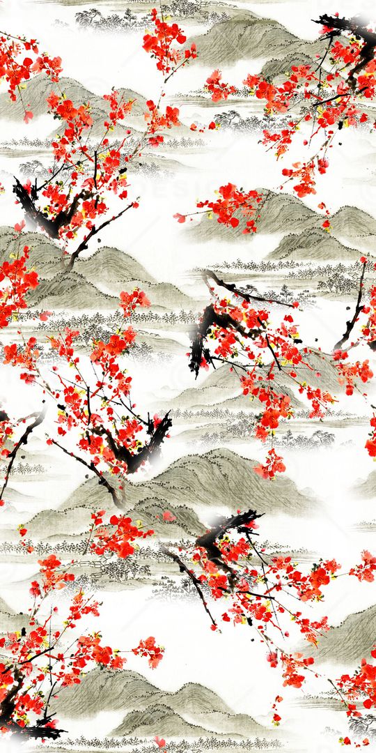 花朵印花华亿平台图片