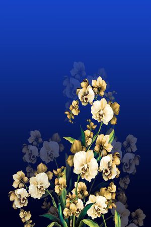 花朵印花华亿平台图片