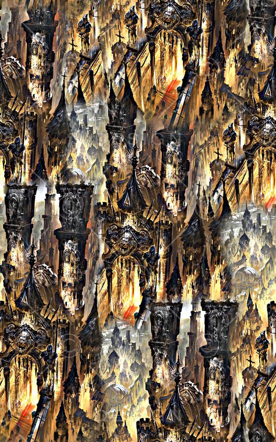 抽象手绘水彩画游戏场景金属几何纹理数码印花印花华亿平台图片