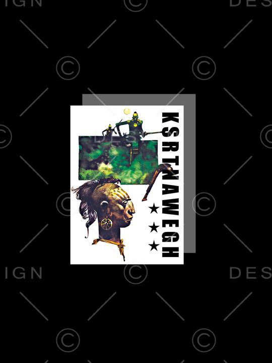 抽象插画印花华亿平台图片