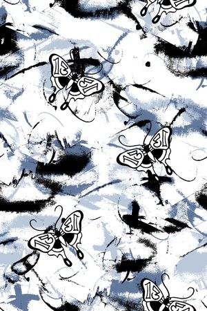 抽象纹理印花华亿平台图片