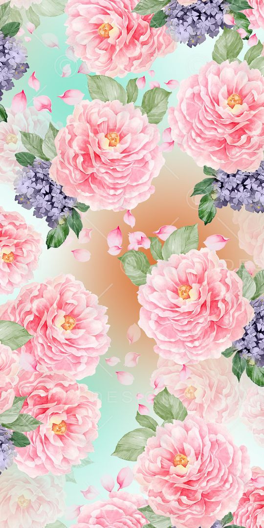 水彩印花华亿平台图片