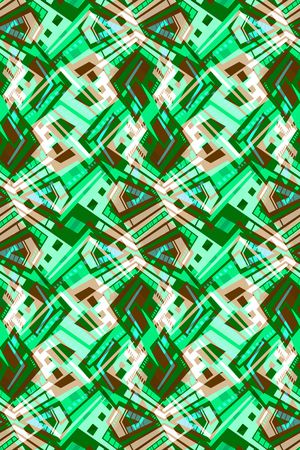 小方块印花华亿平台图片