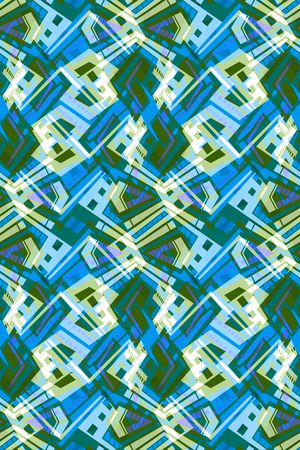 小方块印花华亿平台图片