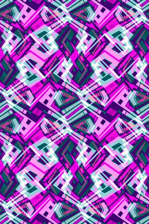 小方块印花华亿平台图片