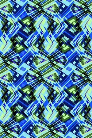 小方块印花华亿平台图片